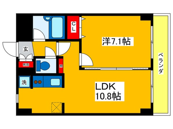 マンション・オブ・エクセレンスの物件間取画像